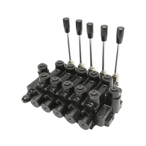 Distribuitor hidraulic cu 5 cai fara manete cu accesorii