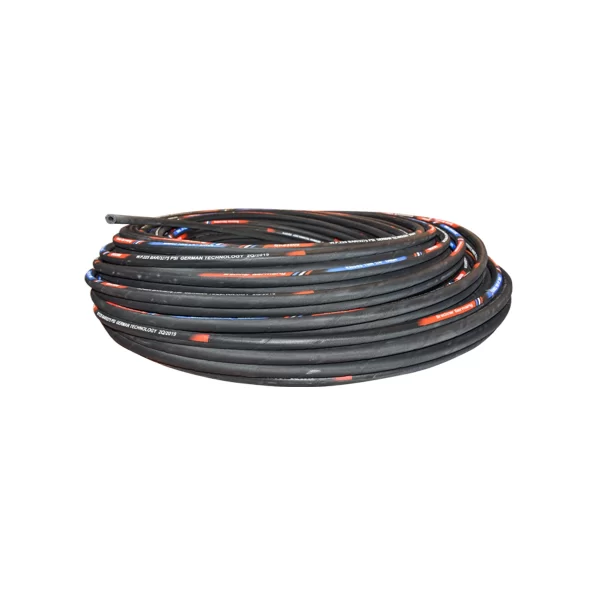 Furtun presiune hidraulic cu dubla insertie textila DN25 25M (int. FI25 / ext. FI41)SAE 100 R4 1