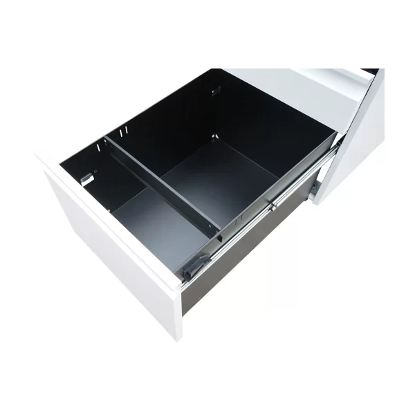 Clasificator, fiset metalic 3 sertare cu role 600X390X520mm, RAL7035 Breckner Germany