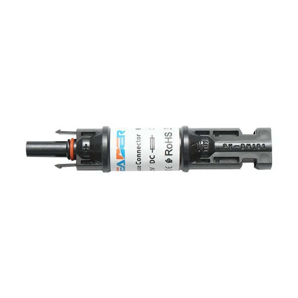 Conector MC4 cu siguranta fuzibila 10x38mm, 15A, 1000V DC pentru sisteme solare fotovoltaice IP67 Leader