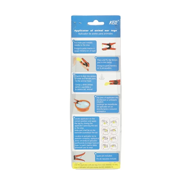 Cleste universal pentru aplicat crotalii bovine, ovine Breckner Germany
