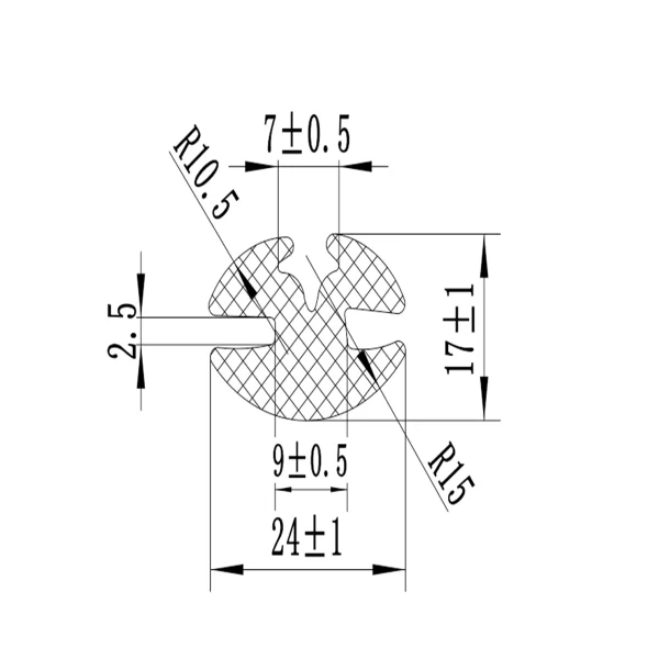 Cheder 10m pentru UTB U-650 cu pana B2/B7