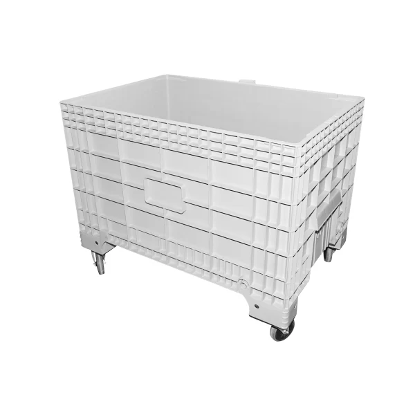 Cutie depozitare palet, gri cu roti 732x1108x617mm Breckner Germany