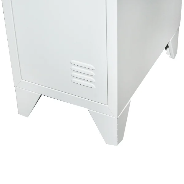 Vestiar, dulap metalic cu 2 usi securizate 1700x300x450mm Breckner Germany