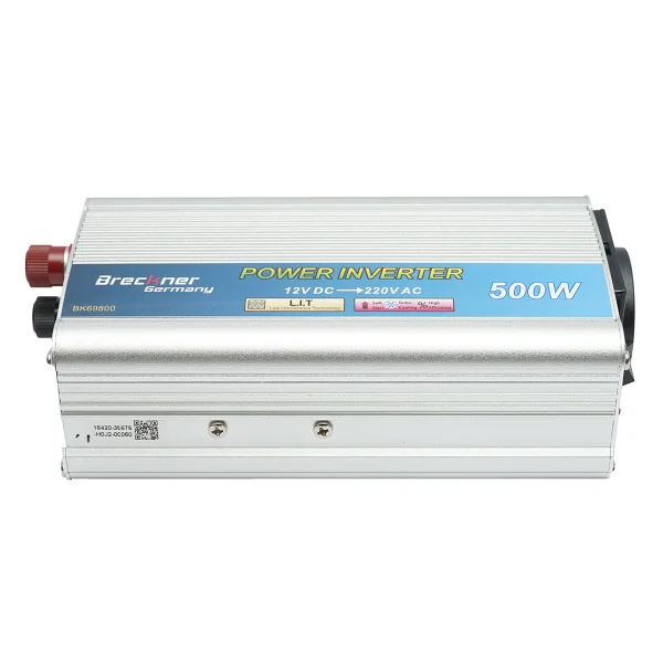 Invertor tensiune 12V-220V 500W cu unda sinusoidala modificata Breckner Germany