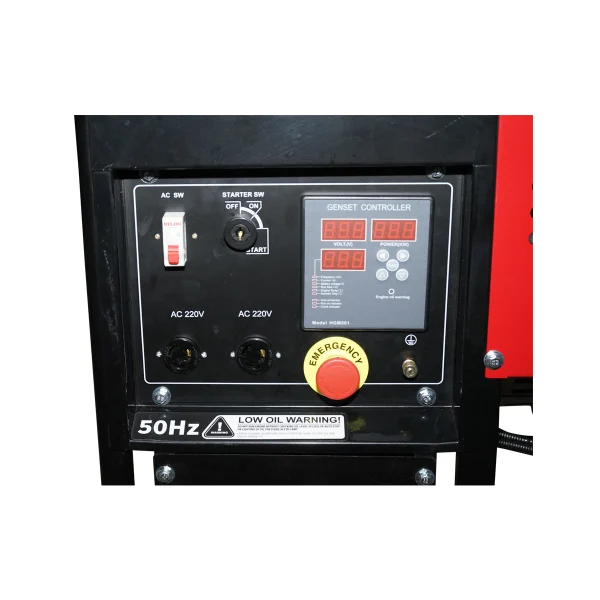 Generator electric Diesel 220V 9KW 50Hz, pornire electrica si AVR Breckner Germany