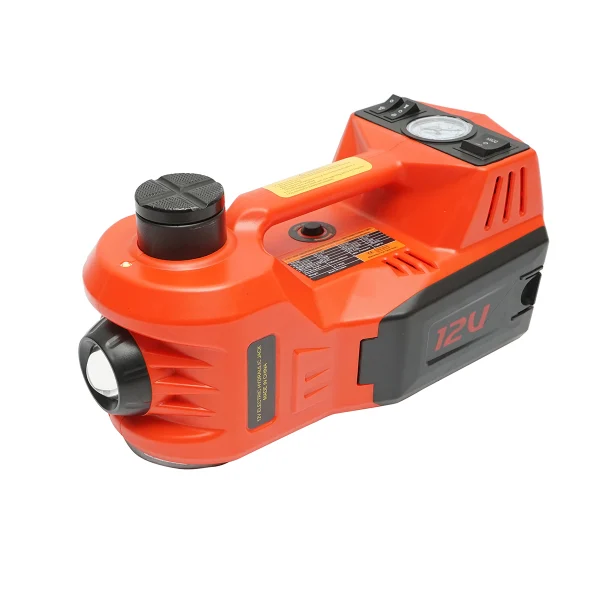 Cric hidraulic electric 5T, compresor aer si cheie de impact 12V Breckner Germany