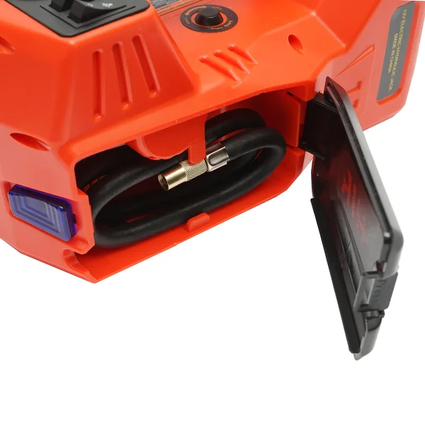 Cric hidraulic electric 5T, compresor aer si cheie de impact 12V Breckner Germany
