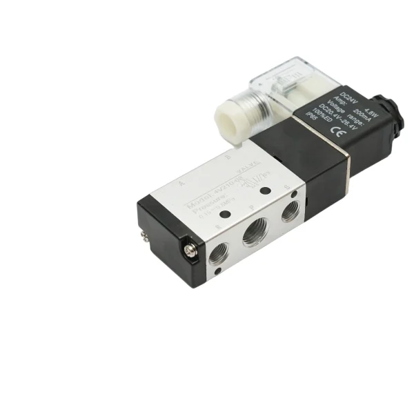 Electrovalva pneumatica 2 circuite 1/4, DC24V, AC220V IP65