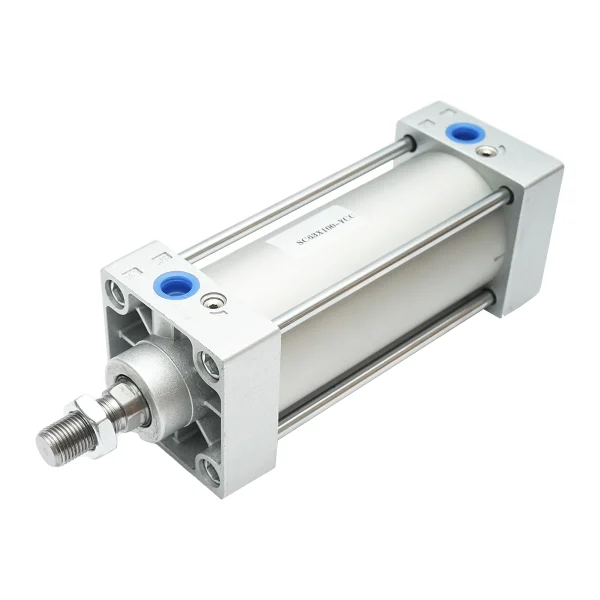 Cilindru pneumatic aluminiu fi 63mm, cursa 100mm