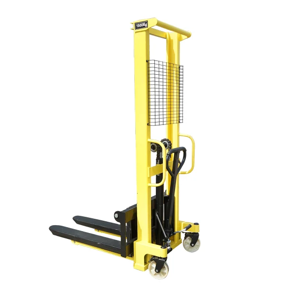 Transpalet manual cu sarcina maxima 1.5T inaltime maxima 1.6m