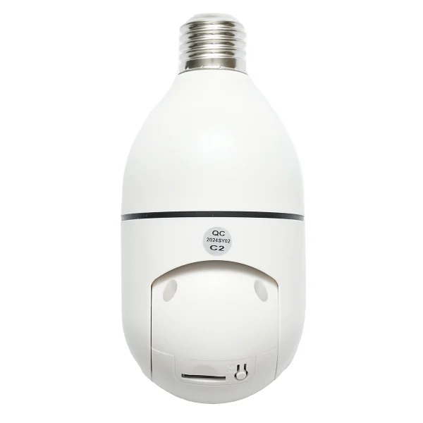 Camera de supraveghere smart-bulb PTZ, WIFI 2.4G 1080P, tip bec E27 cu senzor de miscare si aplicatie iCSee Breckner Germany