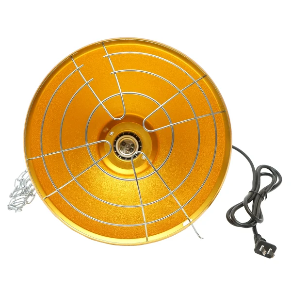Lampa incalzire 30cm cu infrarosu pentru pui, animale, 230V
