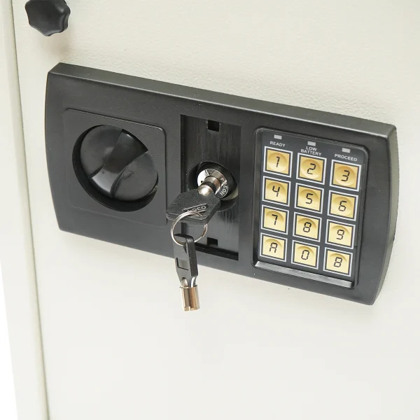 Dulap metalic securizat pentru chei cu cifru electronic 300x450x100mm