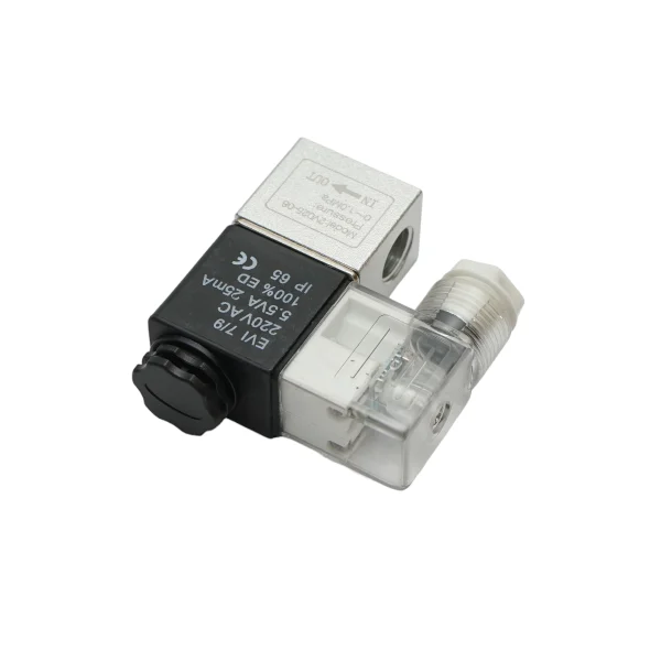 Electrovalva pneumatica 1 circuit 1/4, DC24V, AC220V IP65