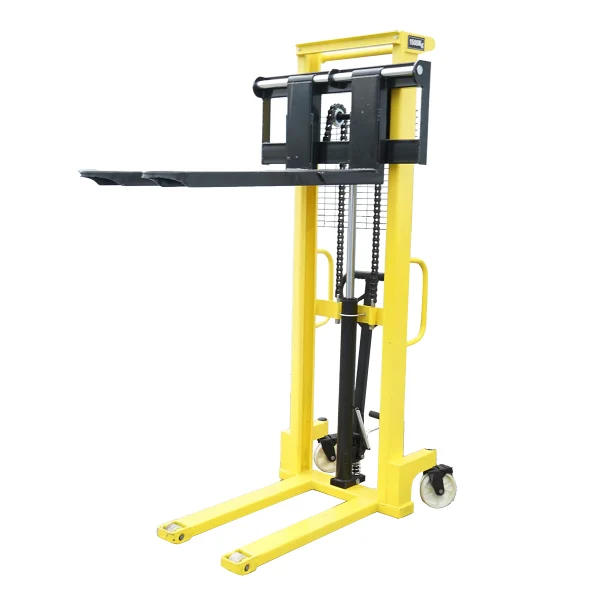 Transpalet manual cu sarcina maxima 1.5T inaltime maxima 1.6m
