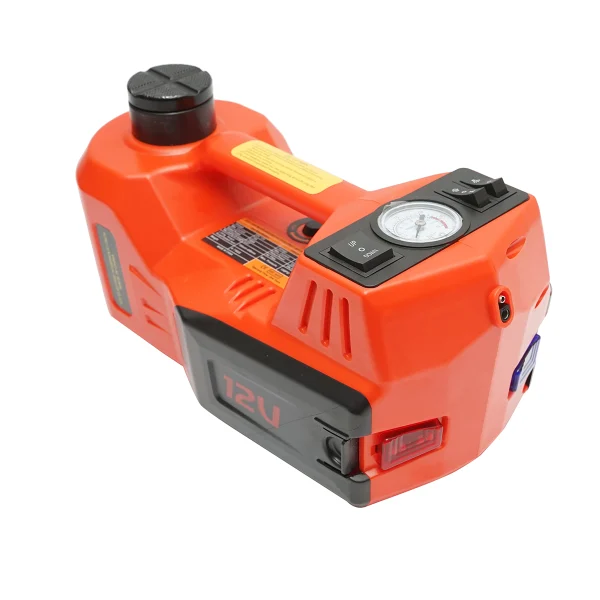 Cric hidraulic electric 5T, compresor aer si cheie de impact 12V Breckner Germany