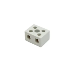 Regleta ceramica de conexiuni 30A, 2 poli 0.5-6mm Leader