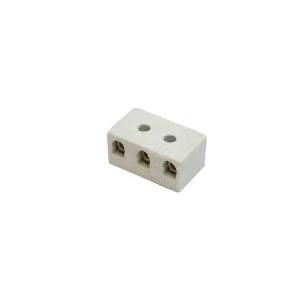 Regleta ceramica de conexiuni 10A, 3 poli 0.5-6mm Leader