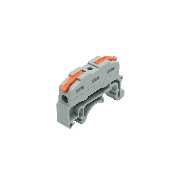 Conector rapid cablu pentru sina DIN 32A 450V, 2 poli 0.08-4mm Leader