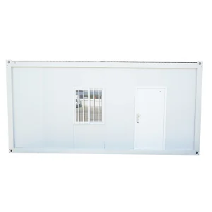 Container tip casa 600x300x290cm cu 2 geamuri, usa mijloc si instalatie electrica