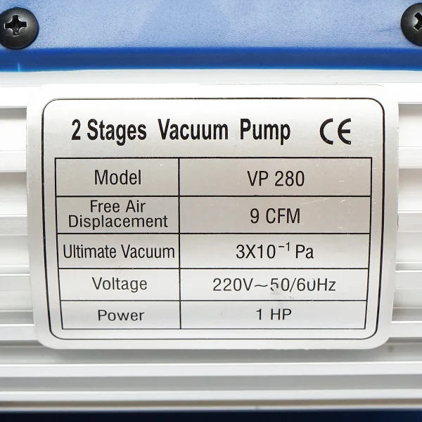 Pompa vid, vacuum 220V, 1 CP pentru instalatii frigorifice 226l/min