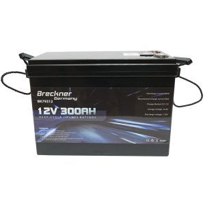 Baterie Li-ion LifePo4 12.8V, 300Ah (deep cycle) cu BMS, LCD display si protectie temperatura Breckner Germany