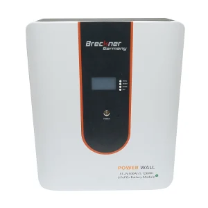 Baterie Li-ion LifePo4 51.2V, 100Ah cu BMS, Bluetooth, LCD display si protectie temperatura Breckner Germany