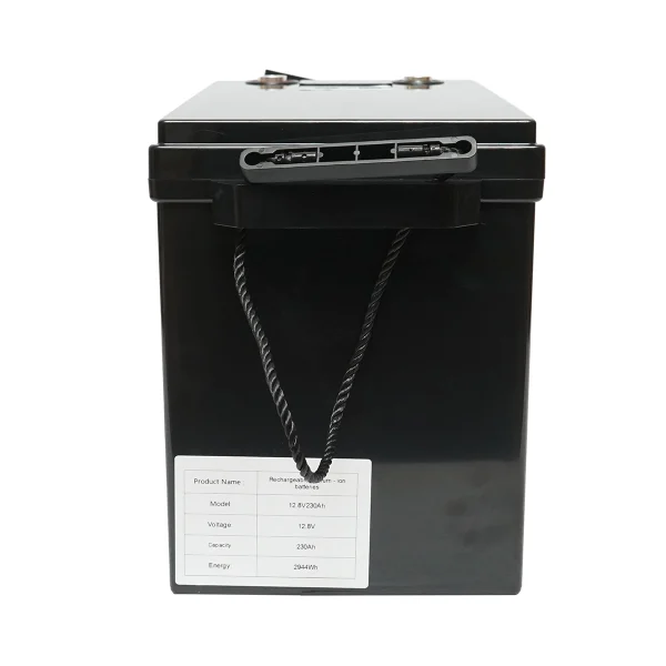 Baterie Li-ion LifePo4 12.8V, 230Ah (deep cycle) cu BMS, LCD display si protectie temperatura Breckner Germany