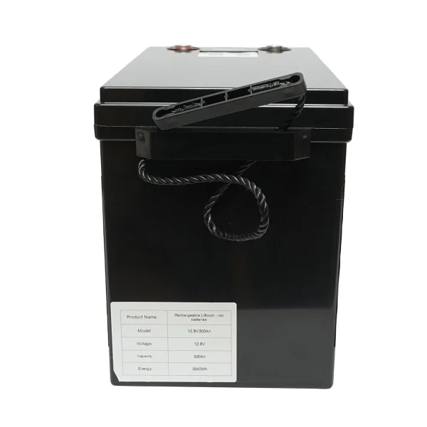 Baterie Li-ion LifePo4 12.8V, 300Ah (deep cycle) cu BMS, LCD display si protectie temperatura Breckner Germany