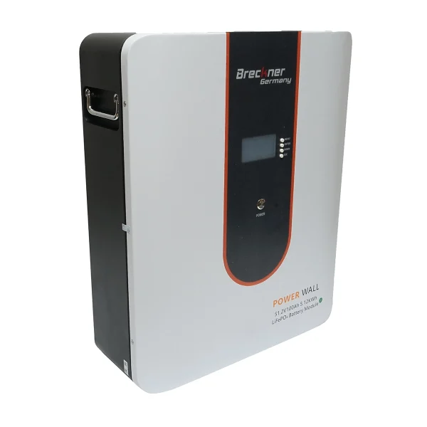Baterie Li-ion LifePo4 51.2V, 100Ah cu BMS, Bluetooth, LCD display si protectie temperatura Breckner Germany