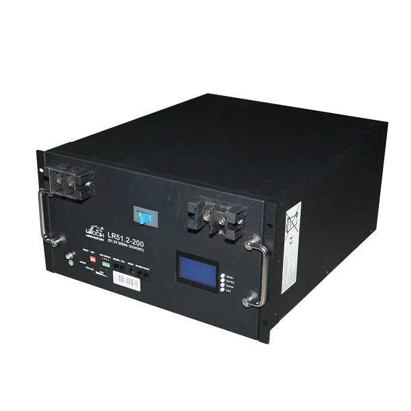 Baterie stocare cu litiu 10.24KW LifePo4 51.2V, 200Ah cu BMS, LCD display, protectie temperatura, conexiune in paralel Leoch Battery