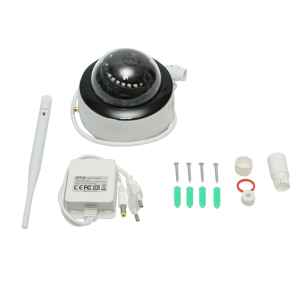 Camera de supraveghere 5 MP, P2P WIFI 2.4GHz, rotativa 360 grade PTZ cu senzor de miscare, detectie umana si aplicatie iCSee