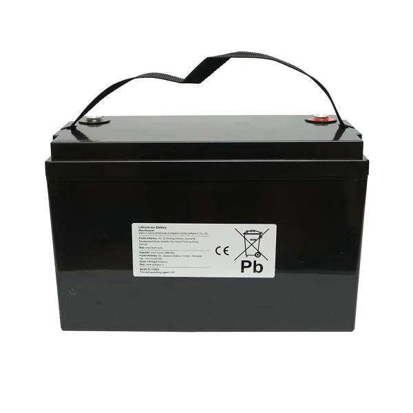 Baterie Li-ion LifePo4 12.8V 100Ah (1280Wh) LFP12100 pentru sisteme solare 330x173x212mm IP65 Leoch Battery
