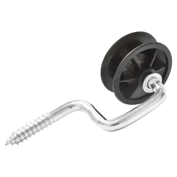 Izolator negru cu fanta fi 6.9mm 107x54mm gard electric Breckner Germany