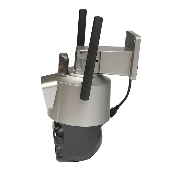 Camera de supraveghere lentila duala 6 MP, P2P WIFI 2.4G, rotire 360 grade PTZ cu senzor de miscare, sirena, detectie umana si aplicatie iCSee
