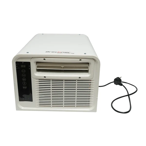 Aparat de aer conditionat portabil 2224 BTU, 280W, 220V cu functie incalzire, dezumidificare, ventilatie, telecomanda, comenzi vocale, kit instalare inclus Breckner Germany