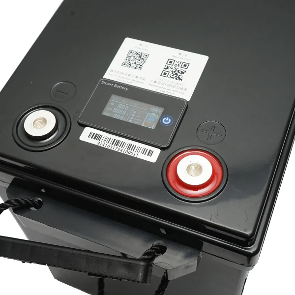 Baterie Li-ion LifePo4 12.8V, 300Ah (deep cycle) cu BMS, LCD display si protectie temperatura Breckner Germany