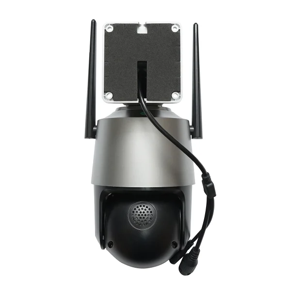 Camera de supraveghere lentila duala 6 MP, P2P WIFI 2.4G, rotire 360 grade PTZ cu senzor de miscare, sirena, detectie umana si aplicatie iCSee