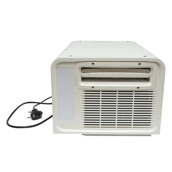 Aparat de aer conditionat portabil 2224 BTU, 280W, 220V cu functie incalzire, dezumidificare, ventilatie, telecomanda, comenzi vocale, kit instalare inclus Breckner Germany
