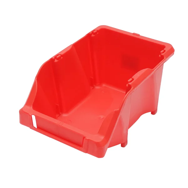 Cutie plastic depozitare rosie 245x155x120mm