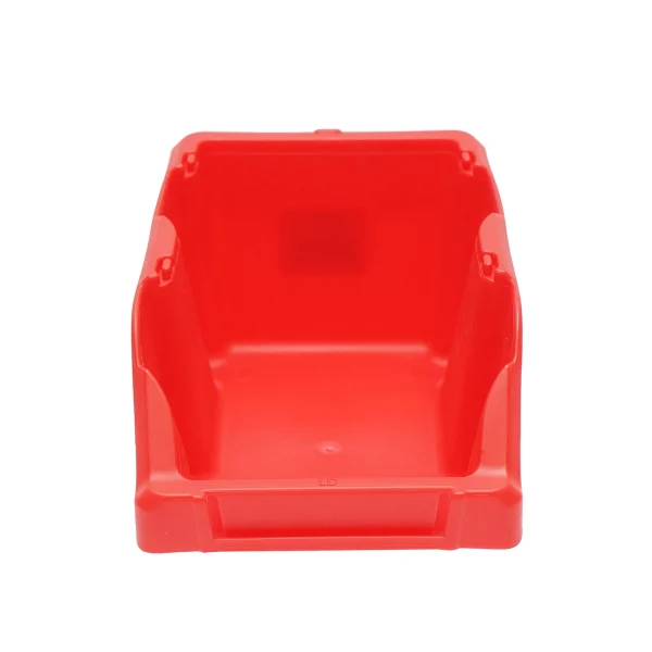 Cutie plastic depozitare rosie 165x105x75mm