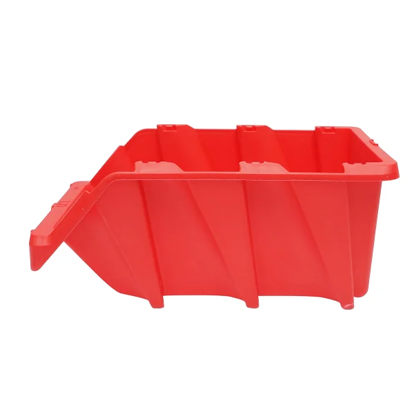 Cutie plastic depozitare rosie 360x215x155mm