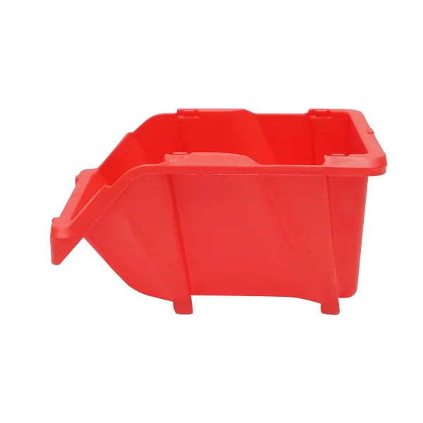 Cutie plastic depozitare rosie 245x155x120mm
