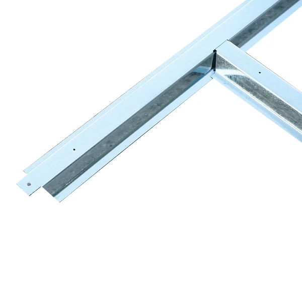 Fundatie metalica cadru otel zincat 0.6mm pentru magazie de gradina 389x260x212cm