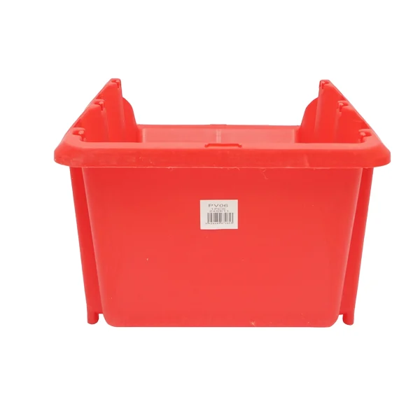 Cutie plastic depozitare rosie 420x265x175mm
