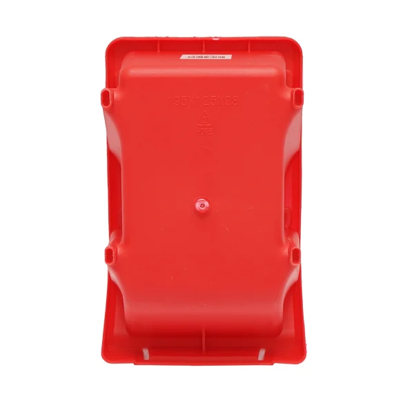 Cutie plastic depozitare rosie 245x155x120mm