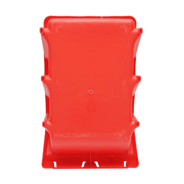 Cutie plastic depozitare rosie 420x265x175mm