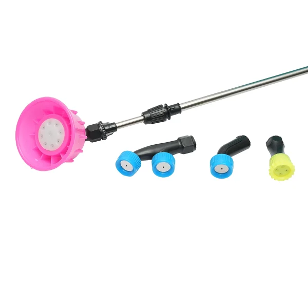 Pompa de stropit, vermorel electric cu rezervor 20L, baterie 12V/8Ah, 4 duze, debit 4 l/min, presiune 6.8 bar THOR