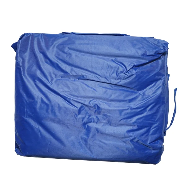 Perete lateral albastru 9m cort tip pavilion